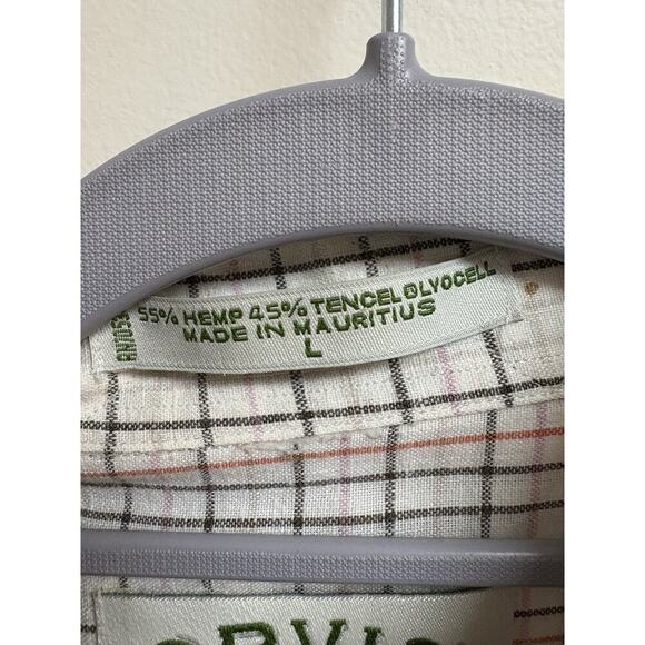 Orvis Men’s Short Sleeved Button-Down Shirt Size Large - Picture 4 of 5